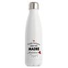 Gourde Isotherme - PLANETEE - Personnalisée - Inox Double Paroi - Chaud 12h / Froid 24h - Sans BPA Étanche