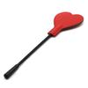 Heart Riding Crop Spanking Whip Red Impact Play Fetish Crops