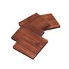 Durable Round Walnut Wood Coffee Home Decor Tea Placemats Cup Pad Dish Pad Bowl mat