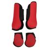 4 Pcs Horse Tendon Boots Set Soft Anti Slip Cushioning PU Shell Tendon Guard Boots for HorsesSet of