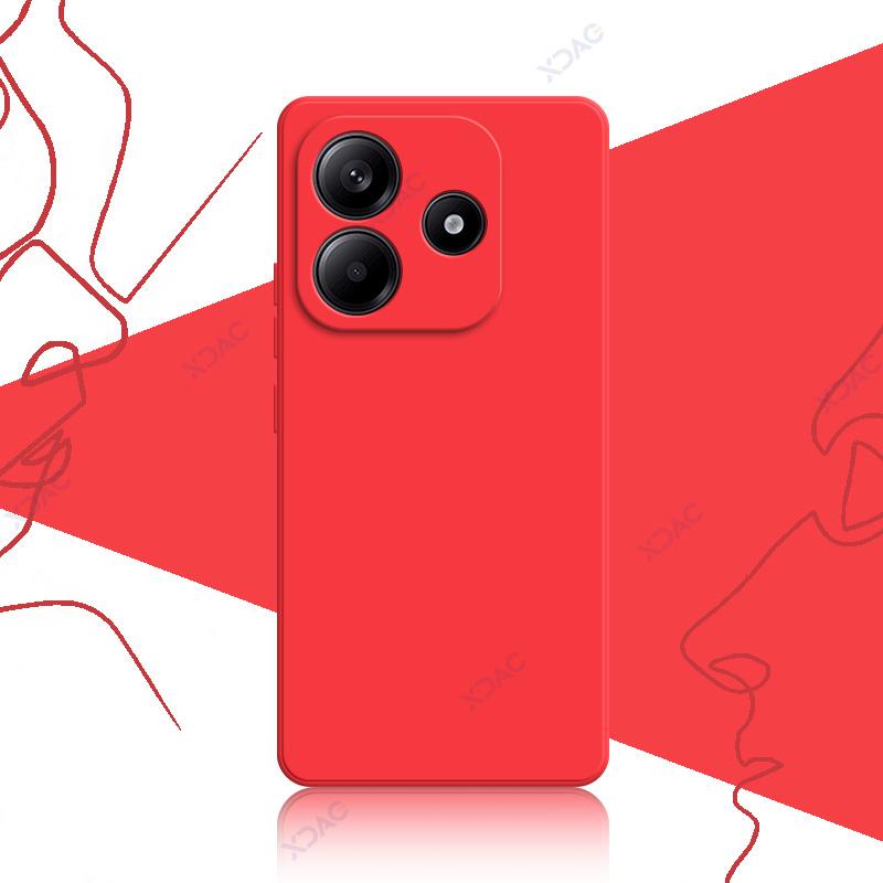Роскошный модный милый чехол для Xiaomi Redmi Note 14 RedmiNote14 5G 360 мягкий квадратный жидкий силиконовый чехол для мобильного телефона
