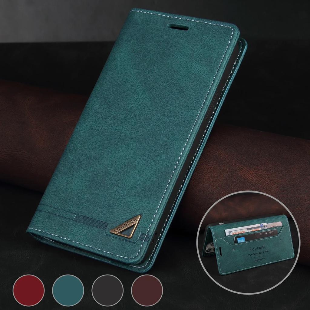 Anti-theft Luxury Leather Wallet Case For Huawei P20 Pro P30 Lite P40 Lite E Y5P Y6P Y7P P Smart Z 2019 2020 2021 Phone Cover