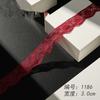 Colorful Lace Trim, Handmade DIY Materials, Curtains, Clothing Ribbons, High-end Red and Yellow Thickened Skirt Edges