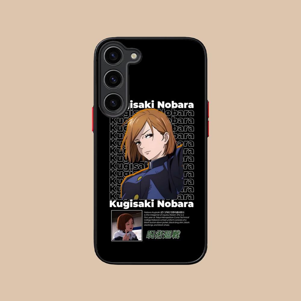 Чехол для мобильного телефона из силикона Jujutsu Kaisen Нобара для Samsung Galaxy S26 S25 S24 S23 S22 S21 Plus FE Ultra Цветная обложка