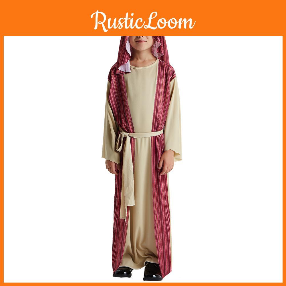 Элегантный костюм пастуха для мальчиков в стильном ближневосточном дизайне для Хэллоуина и вечеринок