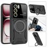 For OPPO Reno 12 Armor Shockproof Phone Case For Oppo Reno 12 Pro Anti-Fall Finger Ring Holder Magnetic Cover Capa Reno 12 Cases