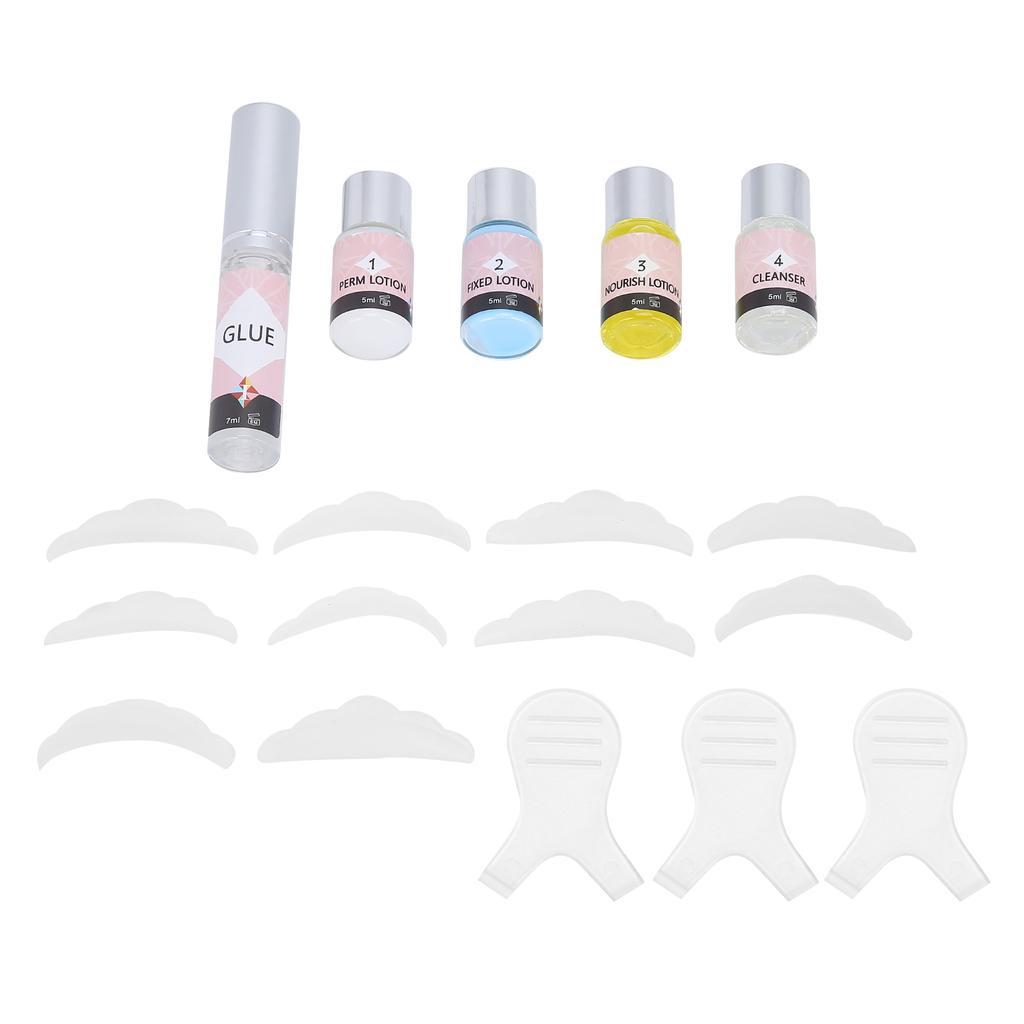 27 мл набор для завивки ресниц и бровей, набор инструментов для завивки ресниц с длительным эффектом и мягкой завивкой