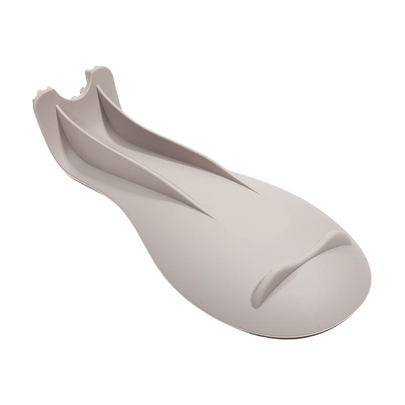 Силиконовый поднос для кухонной утвари, Кухонная лопатка, Суповая ложка, Силиконовая подставка для ложек, Бытовая толстая термоизолированная силиконовая подставка для ложек