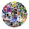 100 Astronaut Graffiti Stickers Car Motorcycle Helmet Computer Mobile Phone Decoration Stickers