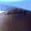 Louis Vuitton M61215 Monogram Monogram Porte Tresor International Трехскладной кошелек Коричневый Monogram Б/у
