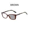 In The Sun Photochromic Reading Glasses New Design Square Anti-Blue Light Color Changing Fas Sight Eyeglasses Diopter 0 To +4.0