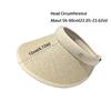 Visors Beach Hat Large Eaves Empty Top Hat Sweet Straw Hat