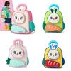 Cartoon Bunny Kids Backpack For Preschoolers Nylon Lightweight School Bag For Girls And Boys