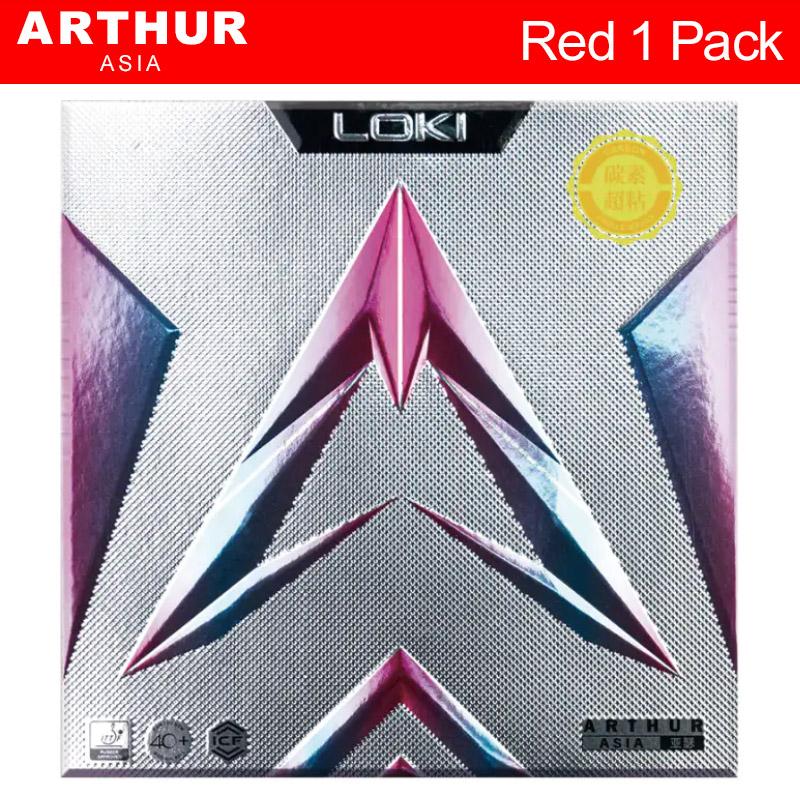 LOKI ARTHUR Series Table Tennis Rubber Sticky Professional Ping Pong Rubber Sheet Pre-tuned Sponge Arthur China Asia Europe