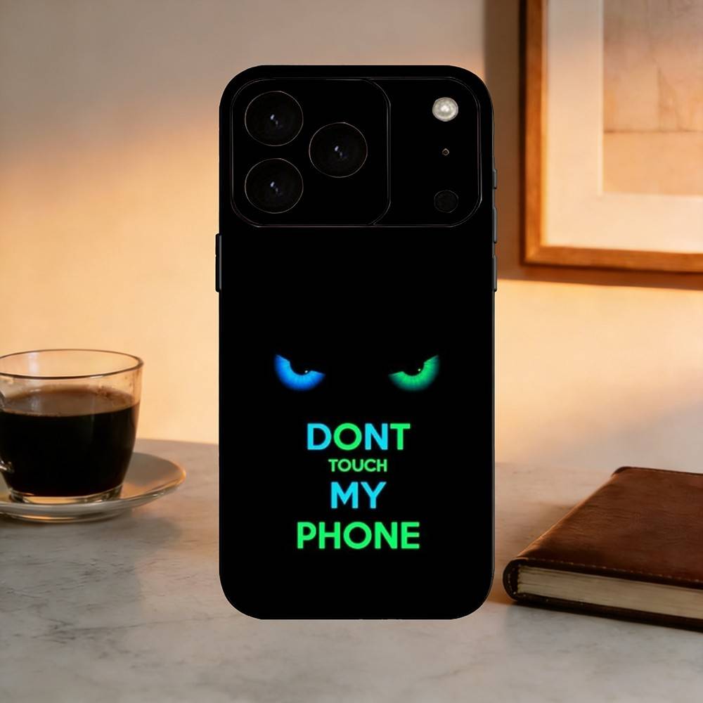 D-Не трогай мой телефон Чехол для телефона Силиконовый Мягкий Для IPhone 17 16 15 14 13 12 11 X XR Plus Pro Max Plus