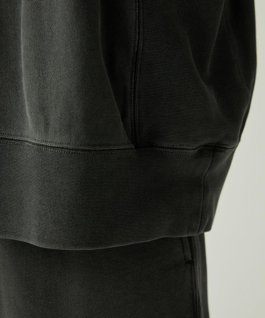 Snow Peak Garment Dyed Pullover Cut and Sew Long Sleeve and Size L SW-25AU012, T-Shirt, Men's Women's, Charcoal,