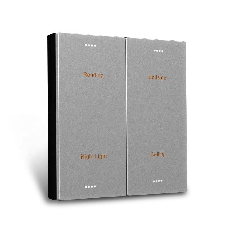 12V/24V/220V Zigbee Hotel Scene Wall Switch Smart Tuya Scene WIFI Wireless Control Switch , Zigbee Smart Remote Heater Switch