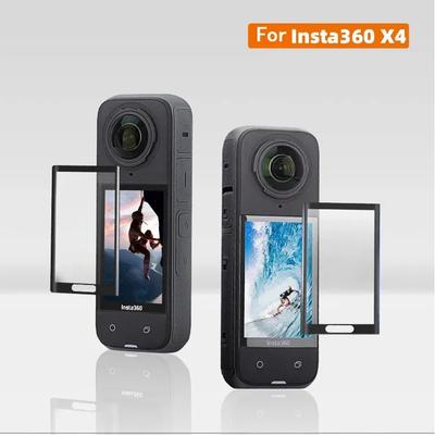 Защитная пленка для экрана с защитой от царапин для Insta360 X4, силиконовая настольная подставка, крышка объектива для Insta360 X4, аксессуары
