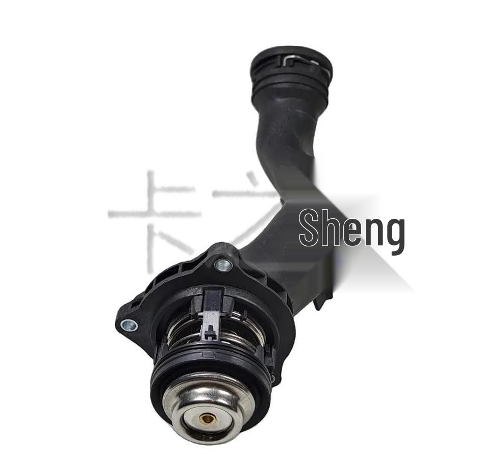 Совместимый термостат охлаждающей жидкости для двигателя Mercedes-Benz M278 (Номера деталей: 2782000815, 2782000615)