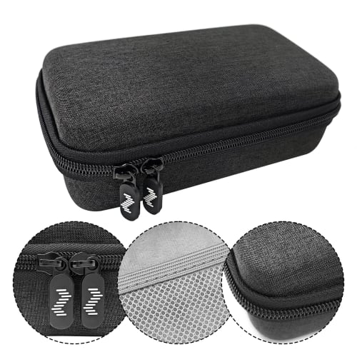 Musiin Travel Case for Focus Scarlett 2i2 4th Generation Audio Interface, Hard Shell Perfect Match 2i2 Protective Travel Carrying Bag (Gray)