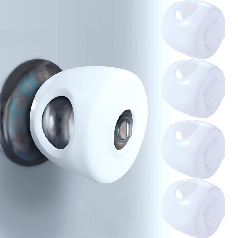 Kids Child Proof Plastic Children Door Knob Cover Home Accessory Handle Sleeve Safety Lock Cover