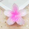 Женские летние коготки для волос яркого цвета в форме цветка, заколка для волос, маленькая заколка в виде акулы, зажим для волос на спине, душ, коготь для волос, аксессуары для волос