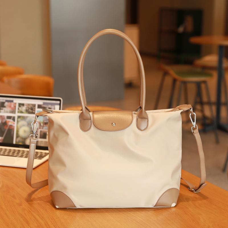 Handbag Tote Bag Dumpling Bag Women's Briefcase High Sense Large Capacity Messenger Commuter Bag