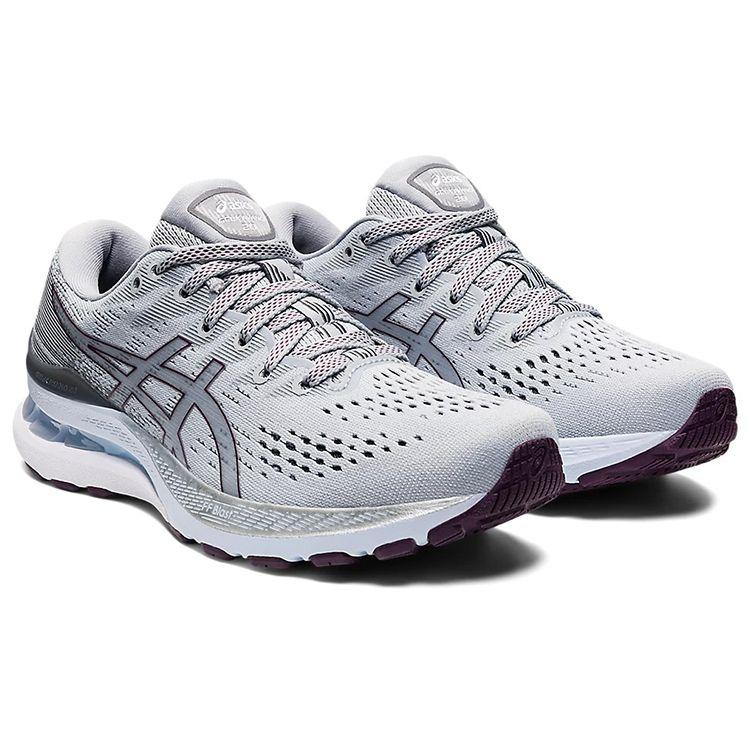 Asics Gel Kayano 28 Piedmont Grey Deep Plum Women Sneakers 1012B047-021