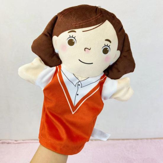 Взаимодействие родителей и детей, ролевая игра, изысканная игрушка для сына и дочери, творческая ролевая игра, реквизит для повествования, семейная кукла-марионетка