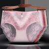 Sexy Lace Underwear Women's Mid Waist Lingerie Antibacterial Cotton Crotch Triangle Panties