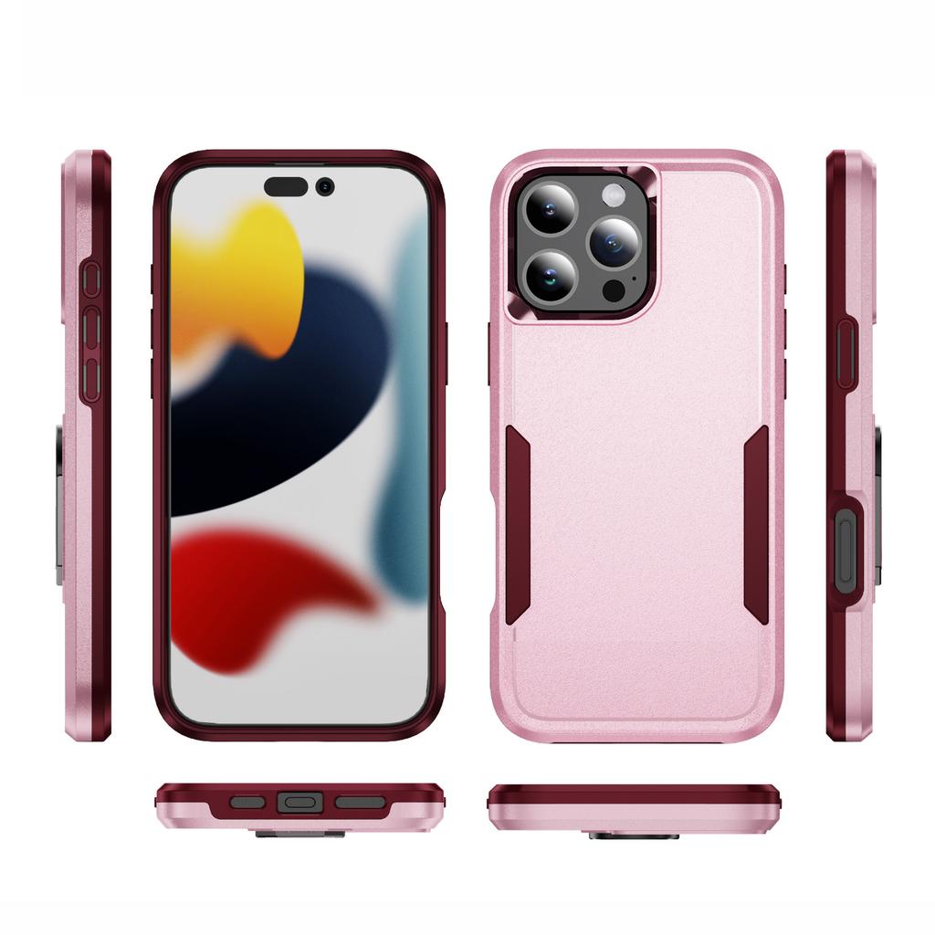 Чехол для iPhone 16 Pro Max PC+TPU Военный уровень Защита от падений Чехол для телефона