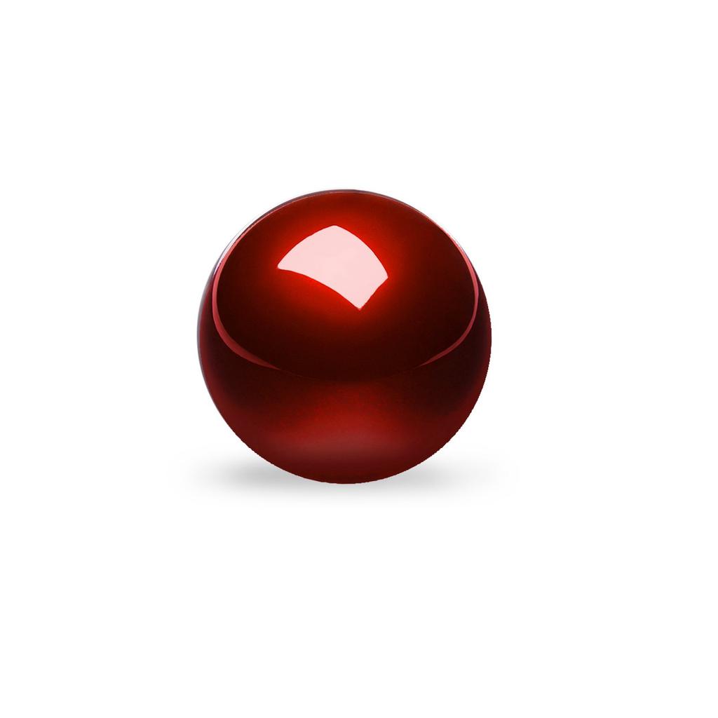 Perix PERIPRO-304 55mm Trackball, Glossy Finish, Red, Compatible with Other Manufacturers' 55mm Trackball Mice [Official Warranty] (Replacement