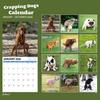 2026 Wall Calendar – 2026 Calendar, Jan 2026 - Dec 2026, 12 Monthly Pooping Dogs Calendar 2026, Funny Gag Gifts Dog Calendar, 11.8" x 23.6" (Open),