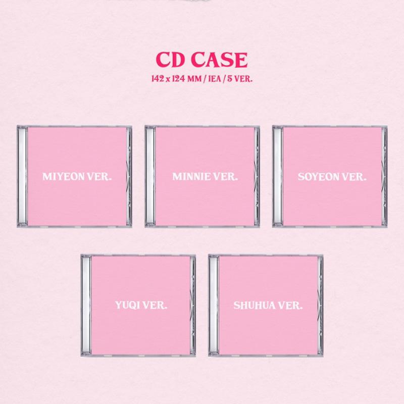 (G)I-DLE The Mini 6th I FEEL (Jewel Ver.)