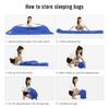 Thick Camping Sleeping Bag Lightweight Outdoor Travel Bag High Quality Envelope Sleeping Bag