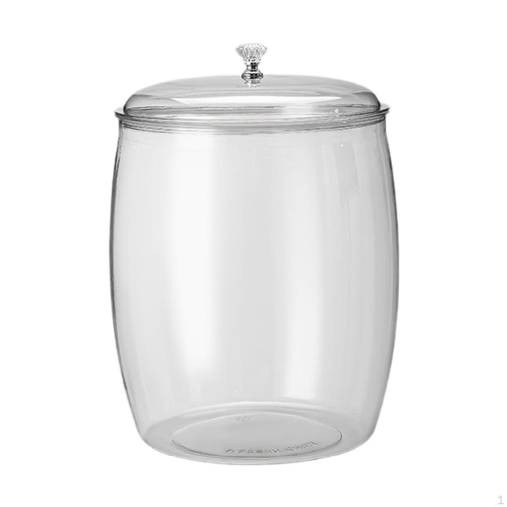Герметичная банка Кухонный контейнер для продуктов Банка для муки Многоразовый Герметичный Прозрачный для кладовой