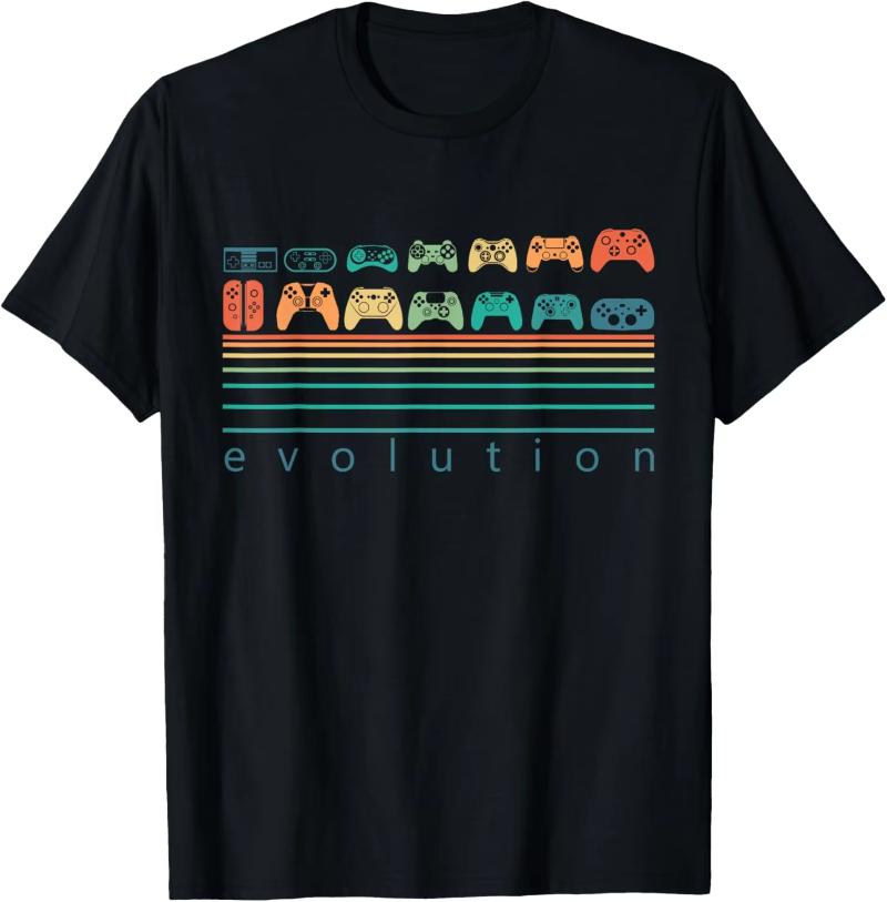 Unisex Clothing Vintage T Shirt Hombre Aesthetic 80s 90s Video Game Retro Vintage Classic Arcade TShirt Streetwear