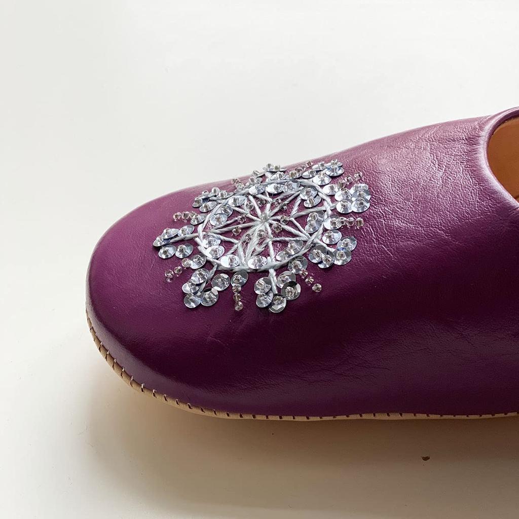 Babouche Stella Dahlia L [dear Morocco] // // (24.5 Cm)