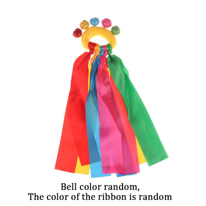 1 шт. Детская лента на запястье, командный спортивный помпон, чирлидинг, большой помпон, клубный танцевальный реквизит, эластичный браслет с эластичной веревкой