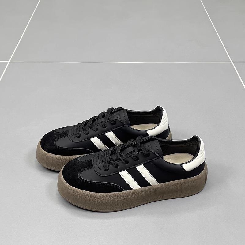 Лоферы женские туфли новый тренд толстая подошва цвет соответствует всем повседневным спортивным сноуборд-обувь тренд толстая подошва весна осень женский