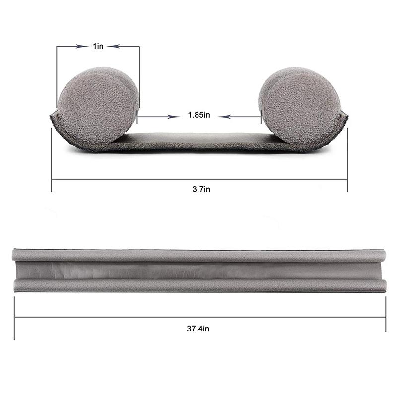 Flexible Door Bottom Sealing Strip Sound Proof Noise Reduction Door Stopper 93Cm