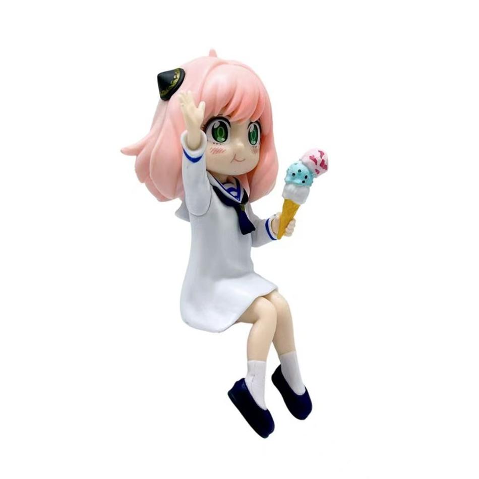 NEW Spy Family Figure Anya Forger Anime Figures Cute Spy FamilyPVC Statue Figurine Collection Model Desk Decoration Toys Gifts