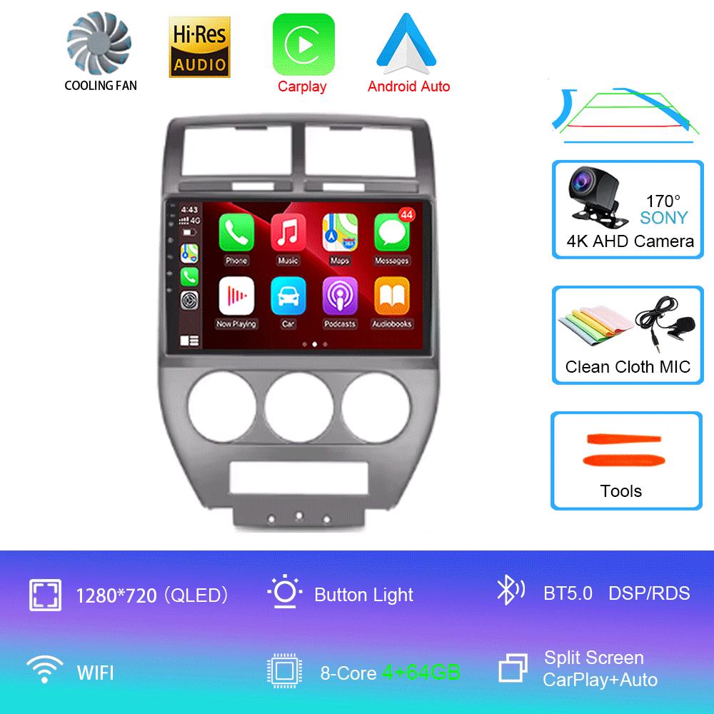 For Nissan X Trail 2 T31 2007-2015 5G WIFI 2 din Android 14 Car Radio Multimedia Video Player Autoraido Carplay 4G GPS