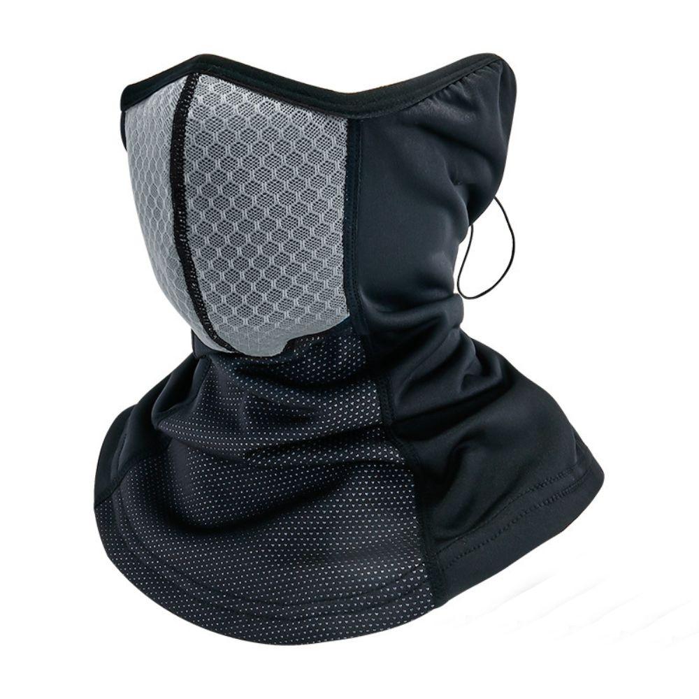 Регулируемая зимняя теплая велосипедная маска для лица мягкая бандана для лица высококачественный спортивный шарф