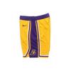 Nike NBA Icon Edition Team Limited Летние дышащие баскетбольные шорты со средней посадкой SW Fan Version Мужские брюки желтые AJ5617-728