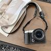 Получехол ручной работы из искусственной кожи для камеры Fujifilm XM5 Fuji X-M5, крышка с отверстием для аккумулятора снизу, со шнурком