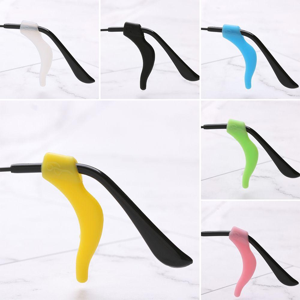 Eyewear  Anti Slip Silicone Sports Temple Tips Soft Ear Hook Eyeglass Holder Glasses Ear Hooks