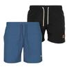 Urban Classics Mens Block Swim Shorts (Pack of 2)