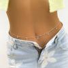 Waist Chain Delicate Workmanship Hanging Pendant Flexible Sexy Belt Belly Waist Women Summer Chains for Daily Wear