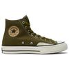Converse Ретро узор банданы 1970-х годов, парусиновые кроссовки с высоким верхом, унисекс, зеленый, белый, A04499C
